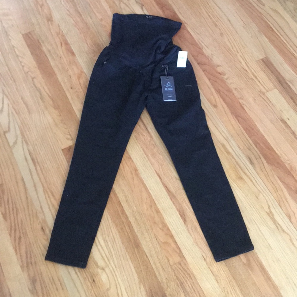Designer maternity jeans